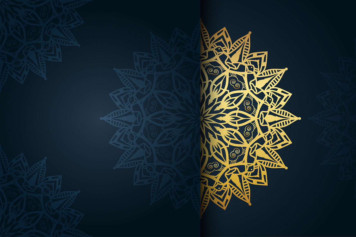 560+ Mandala Design Mega Collection, a Decorative Illustration by NJ Himel (Photo 7 of 289)