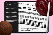 Procreate Leather Fabric brushes, a Brush Add-On by Revabrush (Thumbnail 4 of 6)