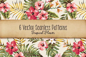 Seamless Tropical Patterns Vol.1