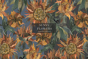 Patterns SUNNY FLOWERS, an Illustration by PASHKOVA (Thumbnail 14 of 14)