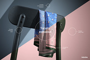 Silk Scarf Mockup, a Hat Mockup by Mocku (Thumbnail 8 of 10)