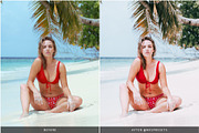MALDIVES BLUE LIGHTROOM PRESETS, an Action Add-On by Nes Design Co (Thumbnail 10 of 10)