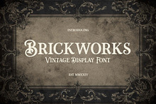 Brickworks Vintage Serif Font