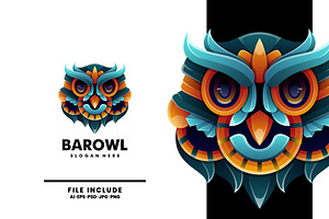 Barowl Colorful Logo