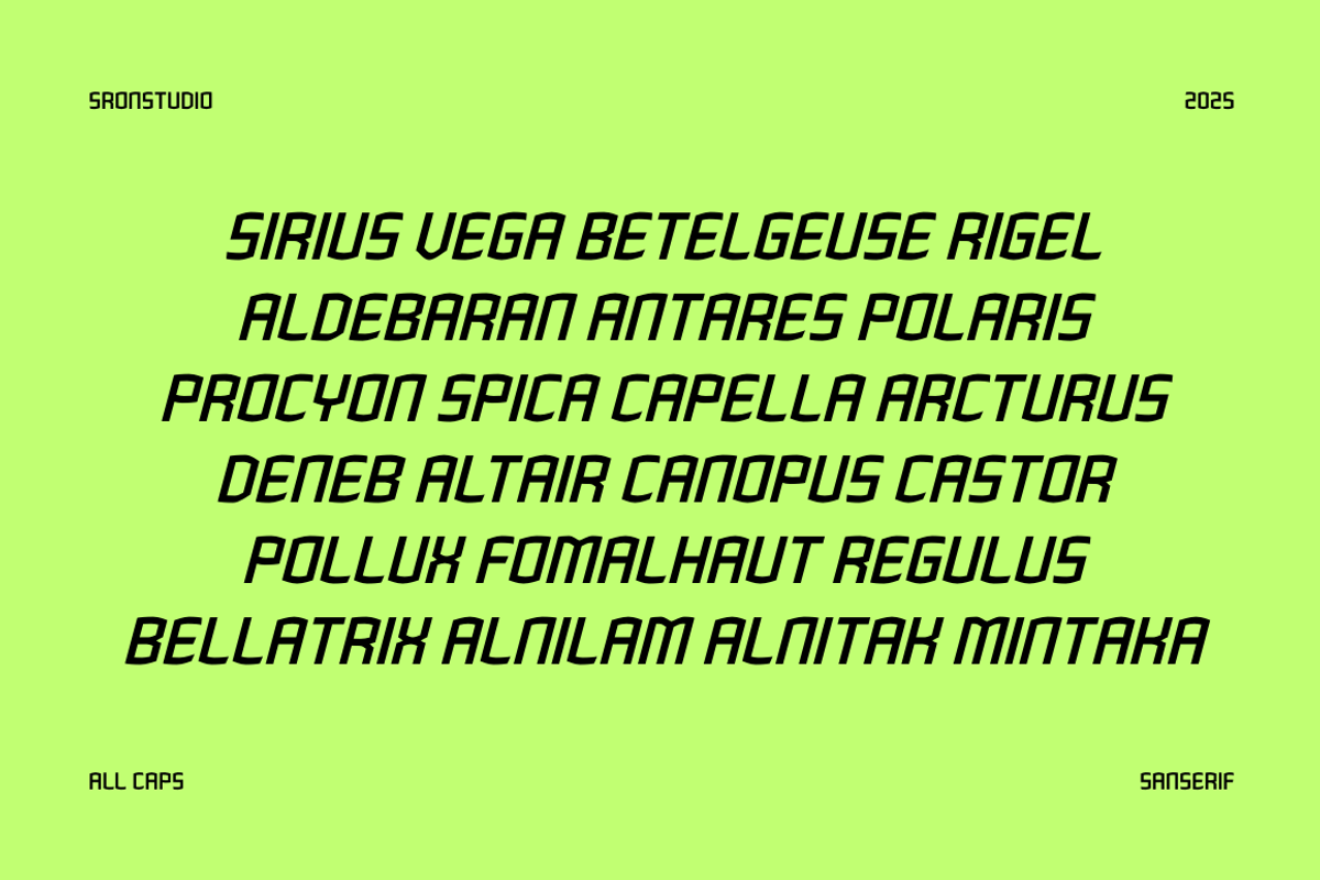 Kamujaya Font, a Sans Serif Font by Sronstudio (Photo 4 of 10)