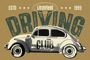 Godger Vintage, a Sans Serif Font by Craft Supply Co. (Thumbnail 6 of 8)