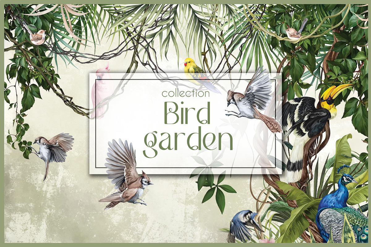 Bird Garden, a Wallpaper Graphic by art_gallery (Photo 1 of 12)