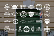 Vintage Barber Shop Badges & Labels, a Branding & Logo Template by Lustra Frisk (Thumbnail 3 of 3)