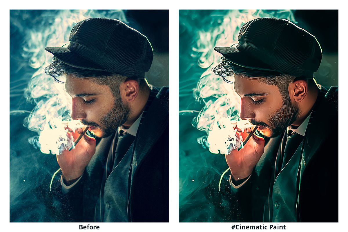 Paint Collection Photoshop Actions, an Action Add-On by Effect-Hub (Photo 4 of 11)