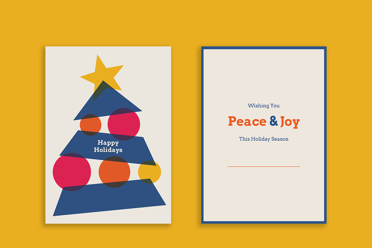 Christmas Card Set, a Design Template by wavebreak (Photo 2 of 2)