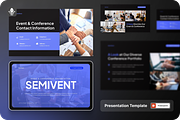 Event & Conference PowerPoint, a Presentation Template by SquidPixey (Thumbnail 1 of 6)