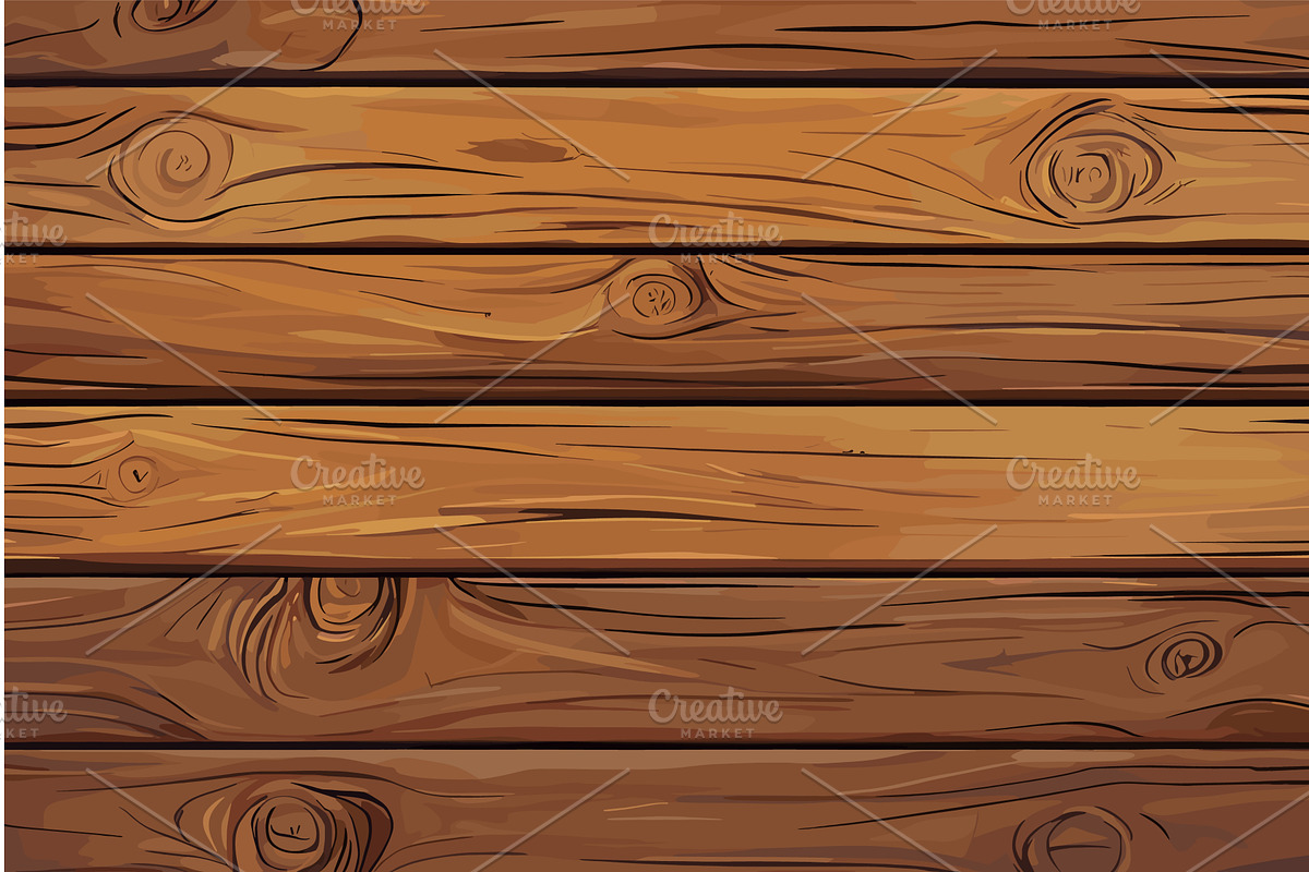 Wooden texture. Wood planks with, a Texture Illustration by Valerie Bodnar