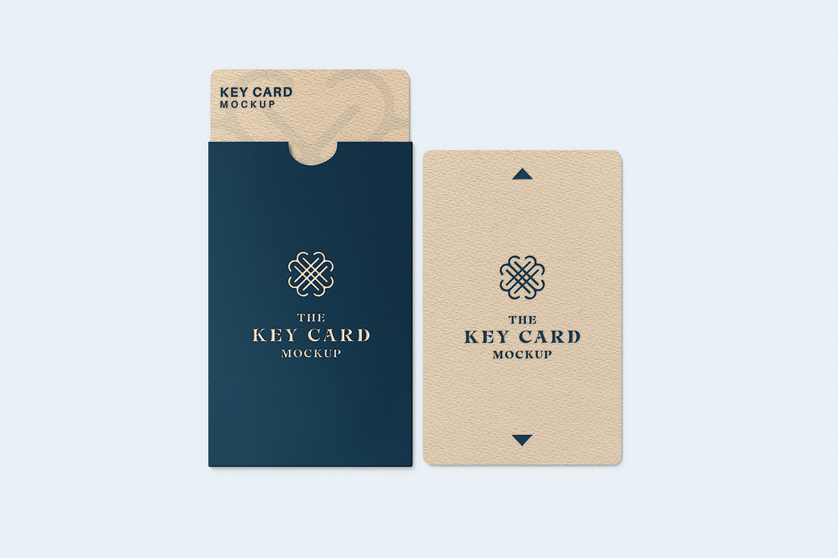 Key Card Mockup Collection, an Advertising Mockup by graphypix (Photo 9 of 14)