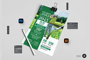 Golf Tournament Flyer Template, a Flyer Template by Aam360 (Thumbnail 3 of 3)