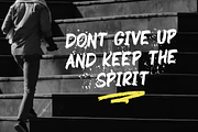 Grunger | Masculine Dry Brush, a Handwritten Font by Rissyletter Studio (Thumbnail 2 of 8)