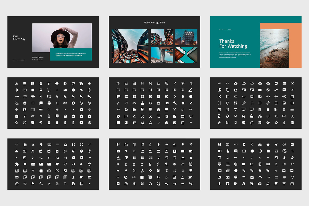 Busa : Pitch Deck Powerpoint, a Presentation Template by Punkl Camp (Photo 9 of 9)