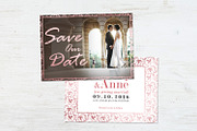 Save the Date | Touch of Pink, an Invitation Template by Sleeklens ...