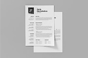 ATS Friendly Resume Templat Indesign, a Resume Template by PixelStudio (Thumbnail 8 of 10)