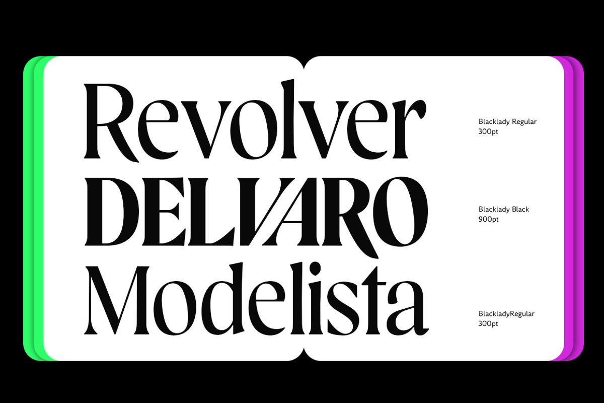 Blacklady Font Family, a Serif Font by Mulkan Nazir (Photo 7 of 15)