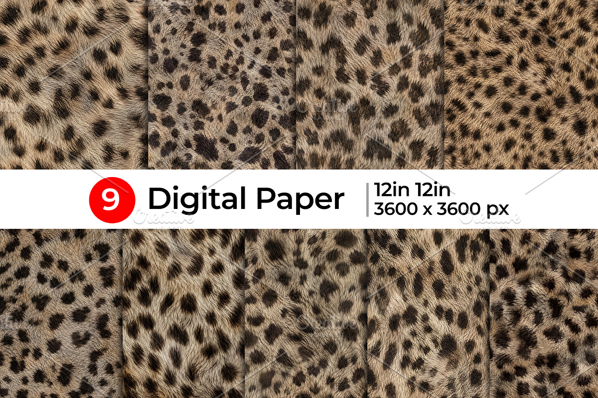 Realistic Leopard Fur Texture, a Pattern Graphic by Artonix (Photo 1 of 3)