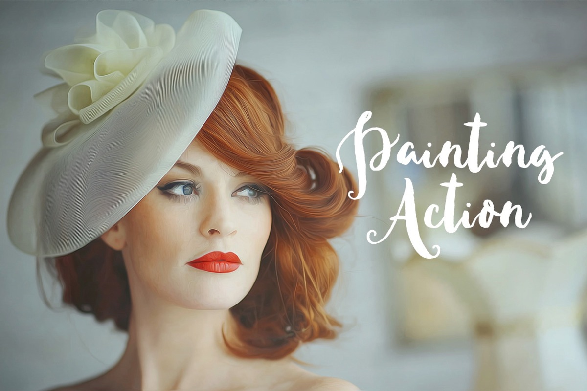 Realistic Painting Action, an Action Add-On by Krystal Designs Co. (Photo 1 of 5)