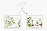 Watercolor Pink Dessert Clipart, a Decorative Illustration by ThaismotaCreativeCo (Thumbnail 5 of 6)