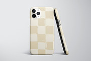 Beige Painted Chessboard, a Wallpaper Graphic by MalyskaStudio (Thumbnail 4 of 4)