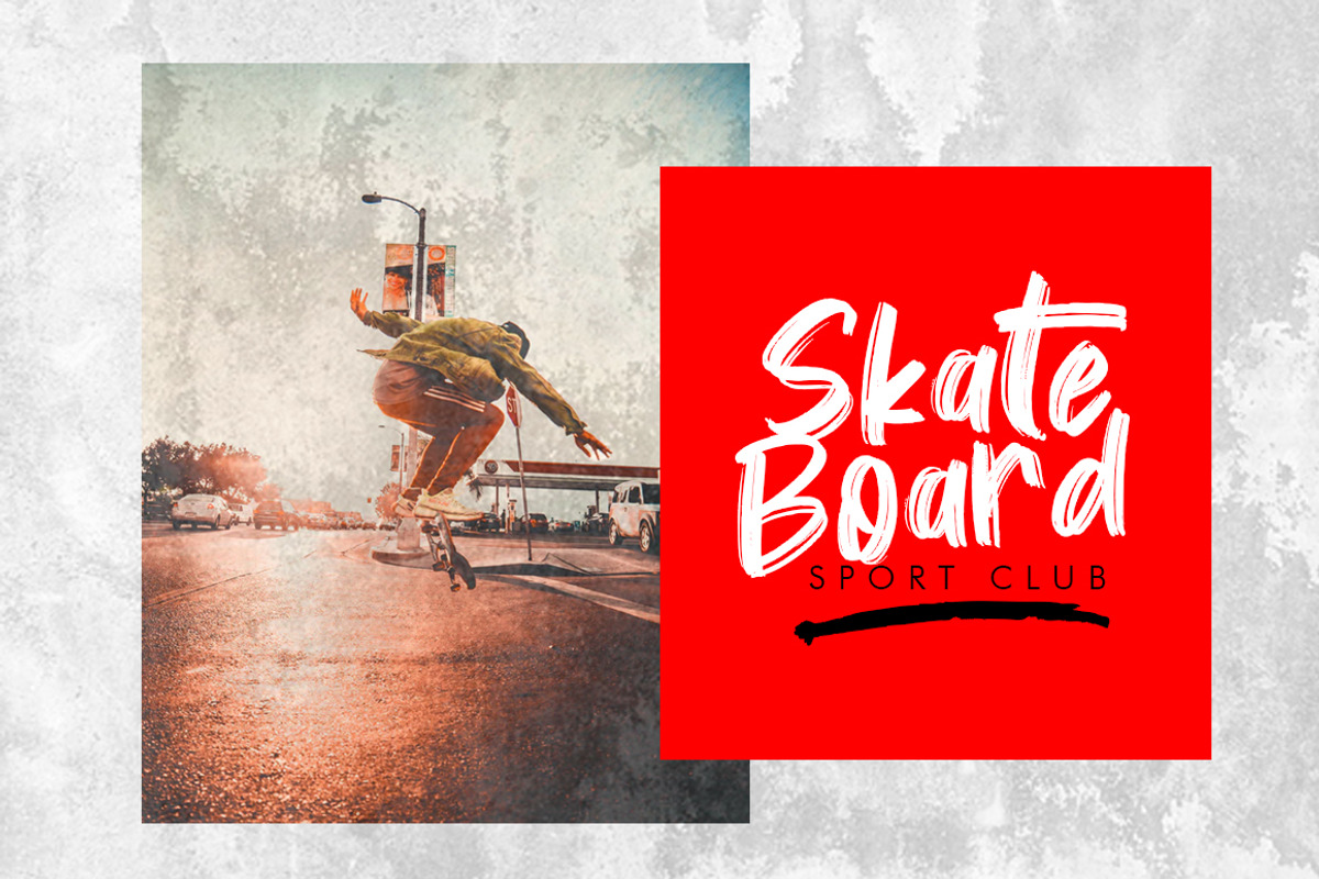 Vontens Brush Font preview 5