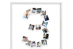 Photo Collage Template- Number 3