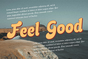 Rocky City - Retro Chunky Typeface