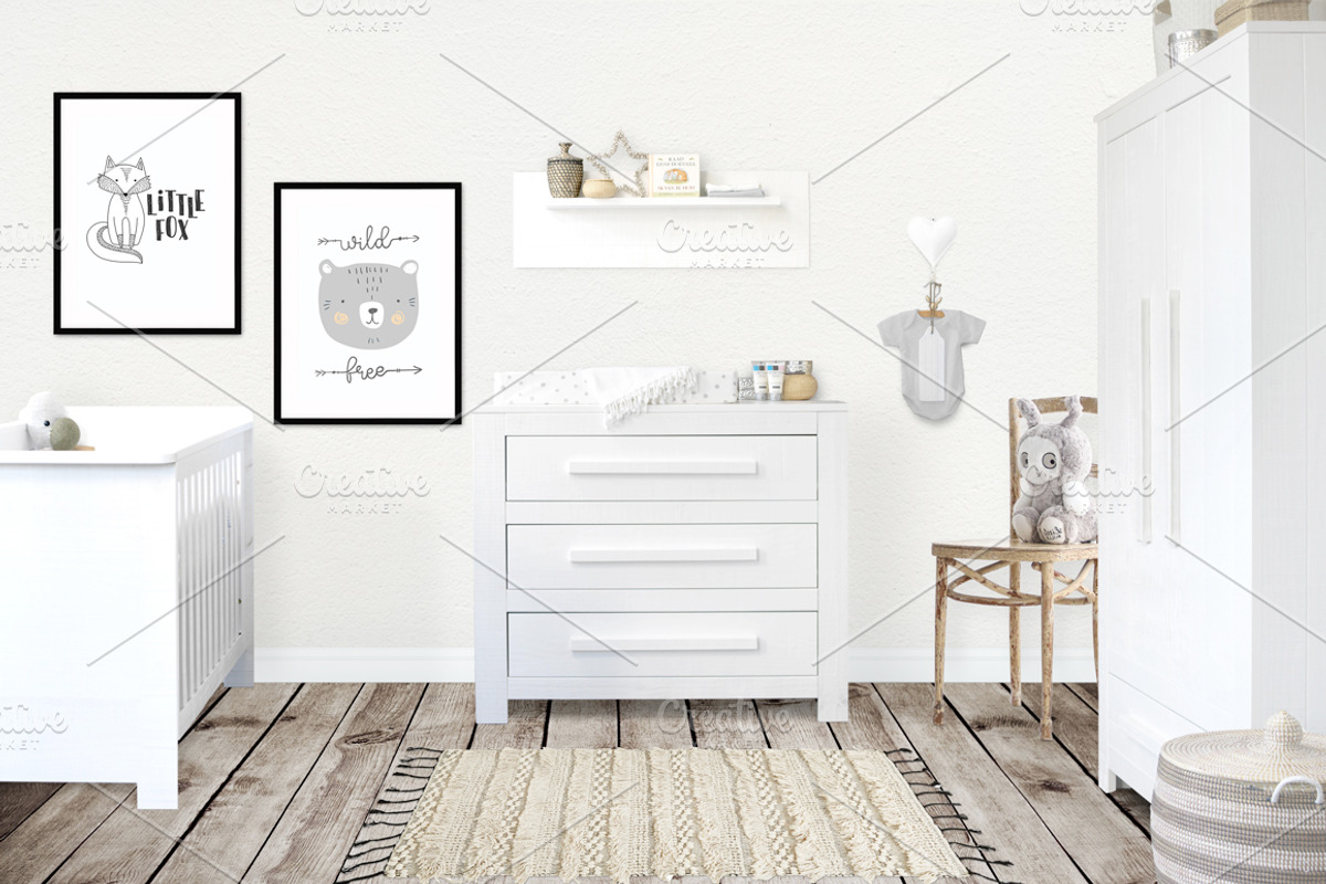30 for $30 Kids Room MockUps + BONUS, a Product Mockup by Whimsicality (Photo 28 of 43)