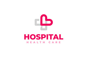 simple hospital logo template vector, a Branding & Logo Template by Pyruos ID