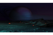 Vector Futuristic Landscape Set, a Technology Illustration by Zonda (Thumbnail 5 of 12)