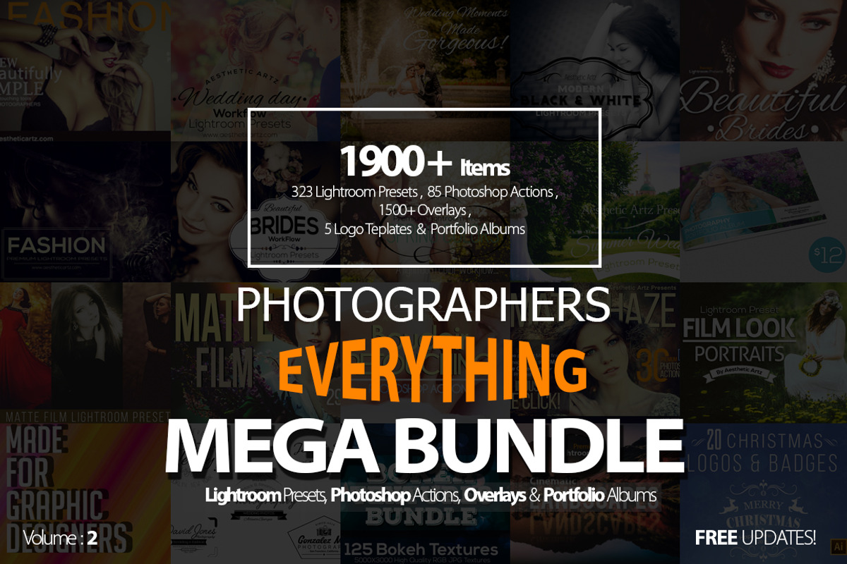 Photographers Everything Mega Bundle, an Action Add-On by PixelHive Pro (Photo 1 of 26)