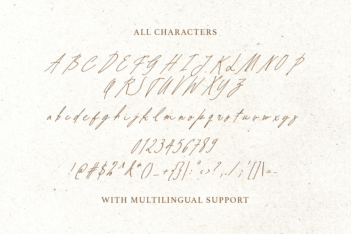 Aesthetic Shine Handwritten Script, a Handwritten Font by Littlehand (Photo 9 of 9)