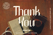 Brighton Retro Display, a Font by Creatype Studio (Thumbnail 10 of 10)