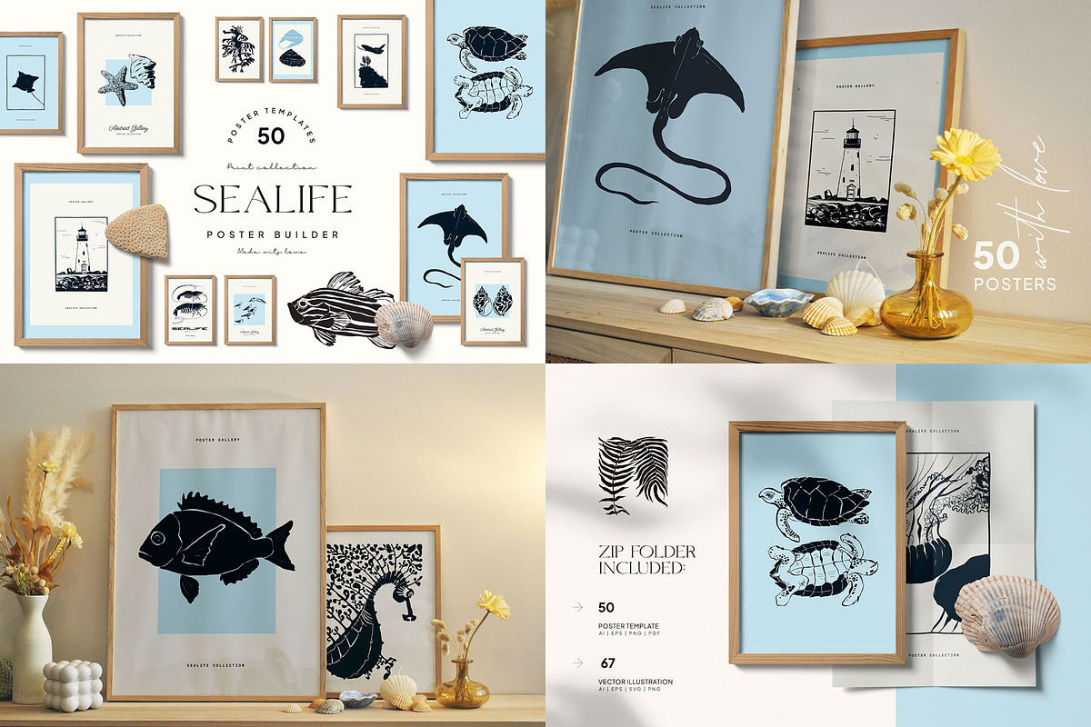 Mega Poster Bundle | 52 in 1, an Object Graphic by KetteCreate (Photo 24 of 53)