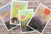 Forest and Mountains, a Decorative Illustration by Digital Art Creations (Thumbnail 3 of 5)