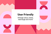 Abstract Forms, a Pattern Graphic by Geometrica Bureau (Thumbnail 7 of 11)