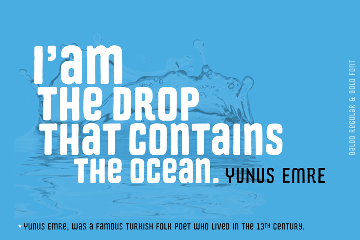 Baldo Font Family, a Sans Serif Font by Ahmet Altun (Photo 4 of 5)