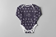 Baby Bodysuit Mock-up 2, a Shirt Mockup by Yogurt86 (Thumbnail 7 of 11)
