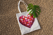 Patchwork Heart PNG Clipart Cute, an Object Illustration by KennedyStudio (Thumbnail 4 of 5)