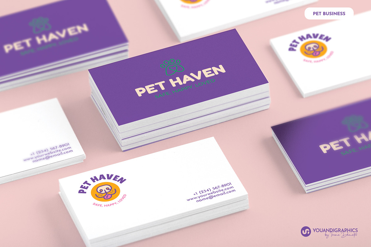 Branding Kit - Pet Business, an Object Graphic by Youandigraphics (Photo 9 of 13)
