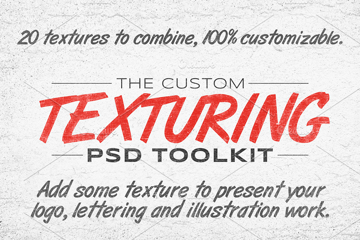 The Custom Texturing PSD Toolkit