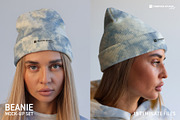Beanie Mockup Set, a Hat Mockup by Freeman Studio (Thumbnail 1 of 15)