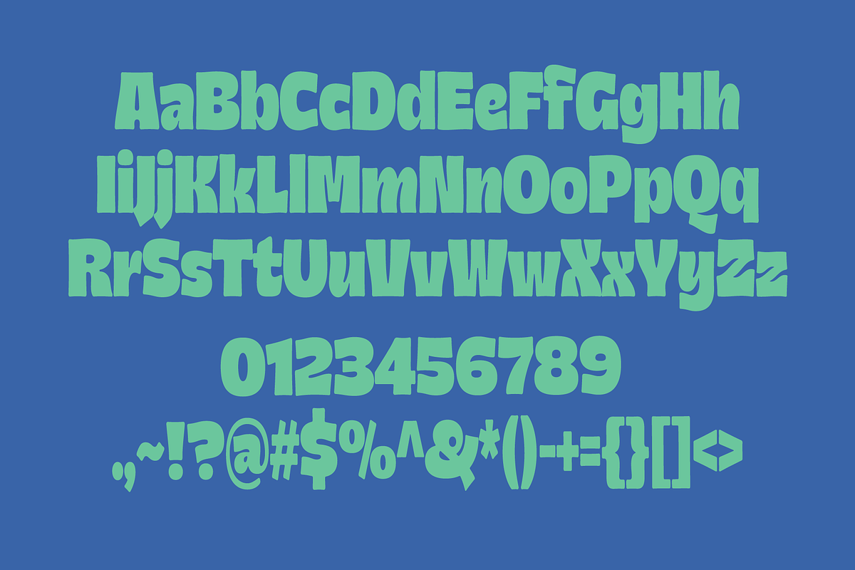 Bamboy; Soft Groovy Display Font, a Sans Serif Font by Eko Bimantara (Photo 6 of 12)