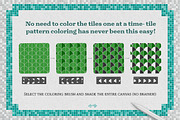 Tile Pattern Procreate Brushes, a Brush Add-On by Nico-Ng (Thumbnail 7 of 13)