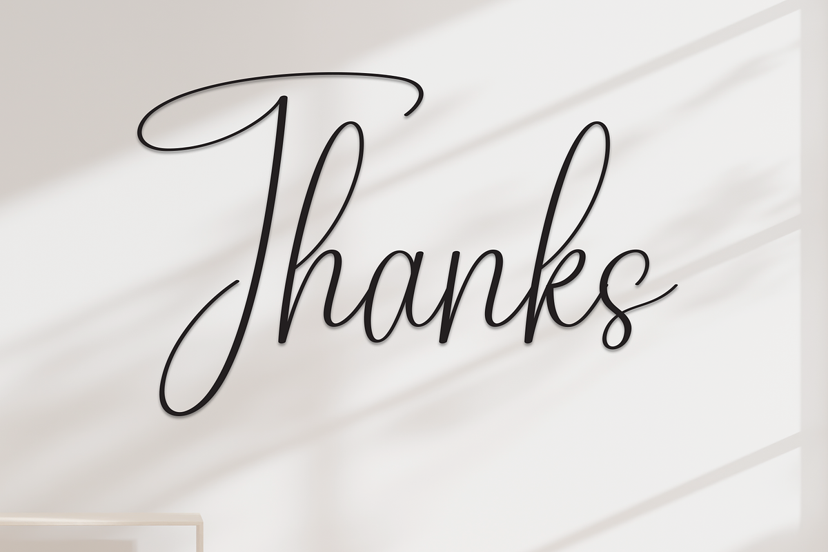 Madelina Signature | Script Font, a Handwritten Font by Scratchones (Photo 8 of 8)