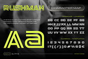 Rushmax, a Sans Serif Font by Artisan Themes (Thumbnail 2 of 11)