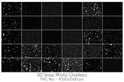 30 Snow and Bokeh Photo Overlays preview 3